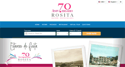 Desktop Screenshot of hotelrosita.com